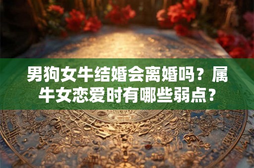 男狗女牛结婚会离婚吗？属牛女恋爱时有哪些弱点？