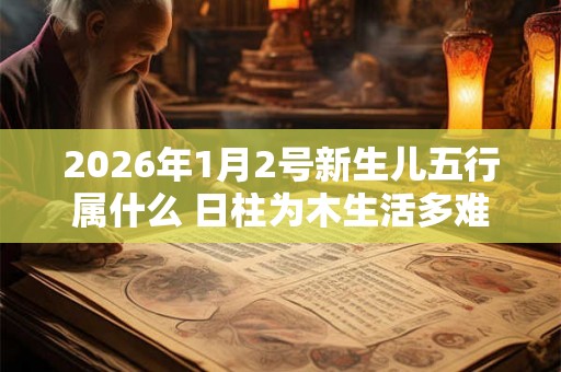 2026年1月2号新生儿五行属什么 日柱为木生活多难
