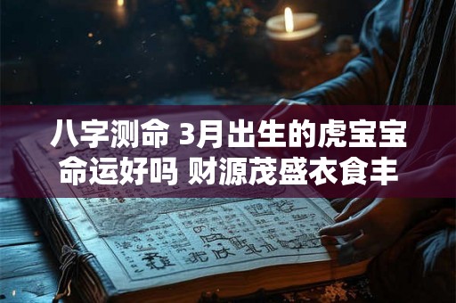 八字测命 3月出生的虎宝宝命运好吗 财源茂盛衣食丰裕