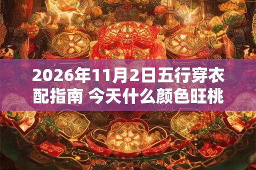 2026年11月2日五行穿衣配指南 今天什么颜色旺桃花 2026年11月2日五行穿衣配指南 今天什么颜色旺桃花