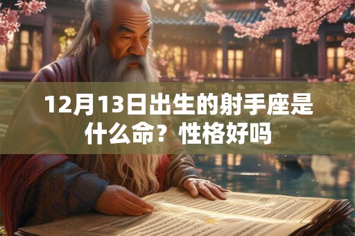 12月13日出生的射手座是什么命？性格好吗