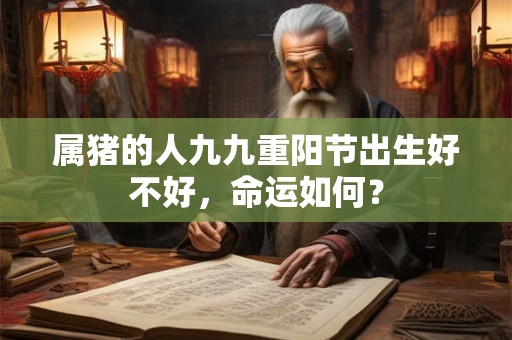 属猪的人九九重阳节出生好不好，命运如何？