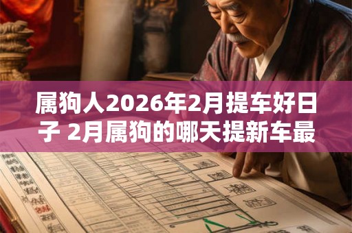 属狗人2026年2月提车好日子 2月属狗的哪天提新车最吉利