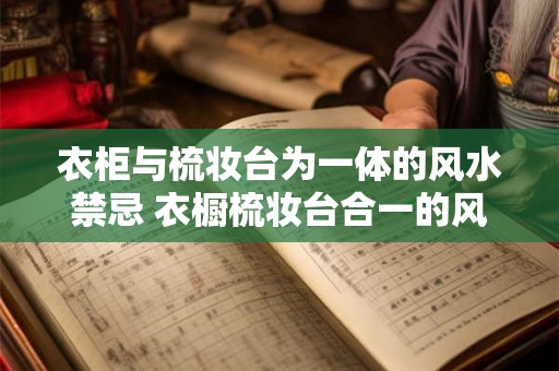 衣柜与梳妆台为一体的风水禁忌 衣橱梳妆台合一的风水忌讳