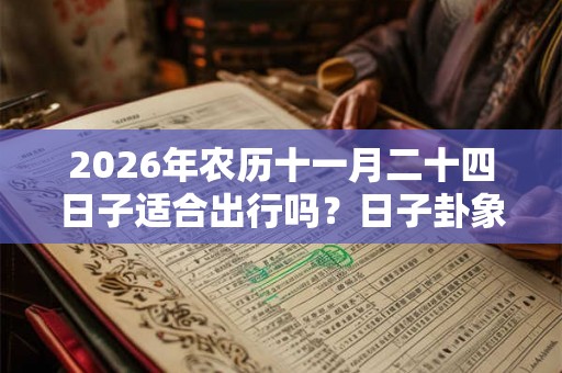 2026年农历十一月二十四日子适合出行吗？日子卦象如何？