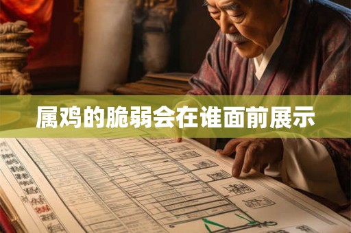 属鸡的脆弱会在谁面前展示