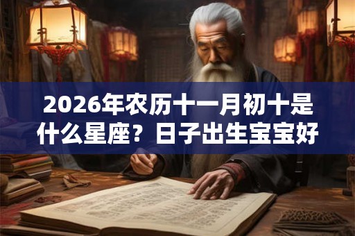 2026年农历十一月初十是什么星座？日子出生宝宝好吗？