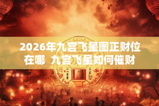 2026年九宫飞星图正财位在哪 九宫飞星如何催财 2026年九宫飞星图正财位在哪 九宫飞星如何催财