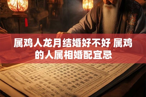 属鸡人龙月结婚好不好 属鸡的人属相婚配宜忌