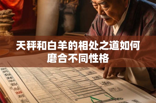 天秤和白羊的相处之道如何磨合不同性格 天秤和白羊的相处之道如何磨合不同性格