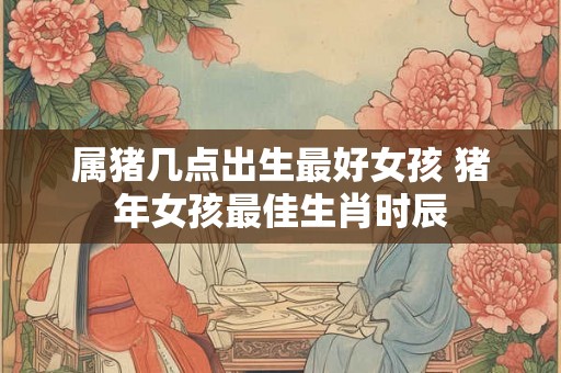 属猪几点出生最好女孩 猪年女孩最佳生肖时辰 属猪几点出生最好女孩 猪年女孩最佳生肖时辰