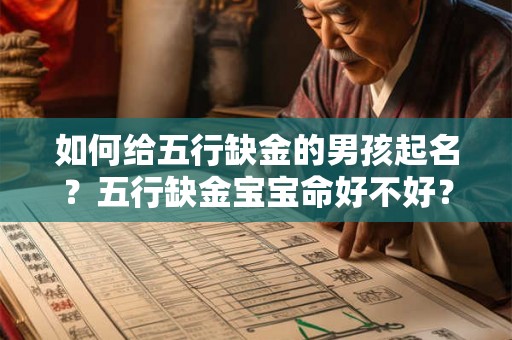 如何给五行缺金的男孩起名？五行缺金宝宝命好不好？