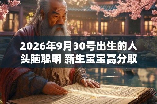 2026年9月30号出生的人头脑聪明 新生宝宝高分取名