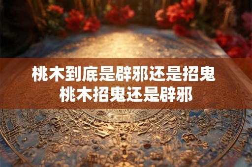 桃木到底是辟邪还是招鬼 桃木招鬼还是辟邪 桃木到底是辟邪还是招鬼 桃木招鬼还是辟邪
