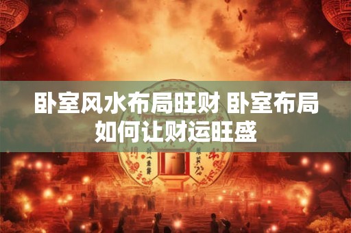 卧室风水布局旺财 卧室布局如何让财运旺盛