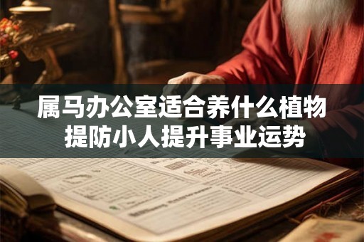 属马办公室适合养什么植物 提防小人提升事业运势 属马办公室适合养什么植物 提防小人提升事业运势