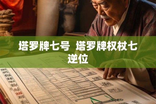 塔罗牌七号  塔罗牌权杖七逆位
