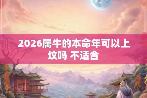 2026属牛的本命年可以上坟吗 不适合