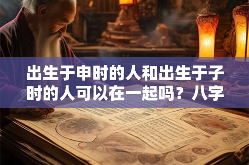 出生于申时的人和出生于子时的人可以在一起吗?八字合吗? 出生于申时的人和出生于子时的人可以在一起吗?八字合吗?
