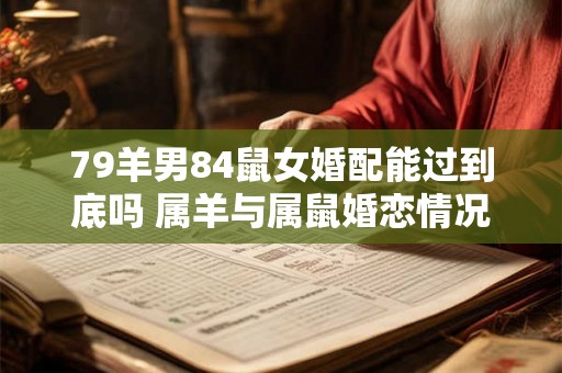 79羊男84鼠女婚配能过到底吗 属羊与属鼠婚恋情况