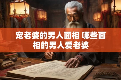 宠老婆的男人面相 哪些面相的男人爱老婆