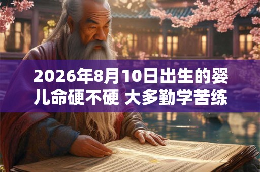 2026年8月10日出生的婴儿命硬不硬 大多勤学苦练