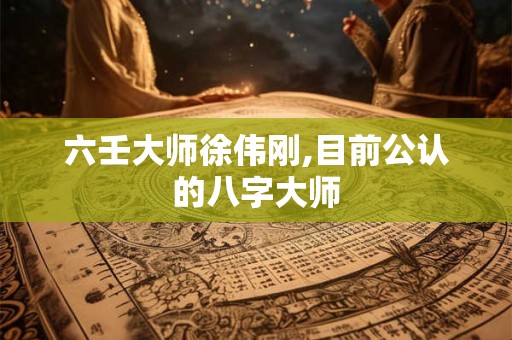六壬大师徐伟刚,目前公认的八字大师
