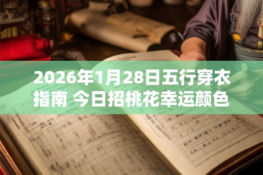 2026年1月28日五行穿衣指南 今日招桃花幸运颜色 2026年1月28日五行穿衣指南 今日招桃花幸运颜色