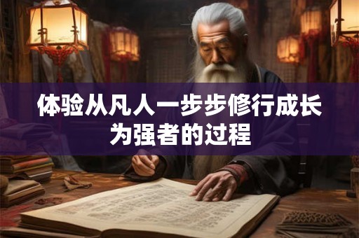 体验从凡人一步步修行成长为强者的过程 体验从凡人一步步修行成长为强者的过程