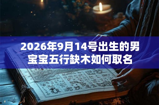 2026年9月14号出生的男宝宝五行缺木如何取名 2026年9月14号出生的男宝宝五行缺木如何取名