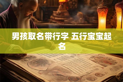 男孩取名带行字 五行宝宝起名 男孩取名带行字 五行宝宝起名
