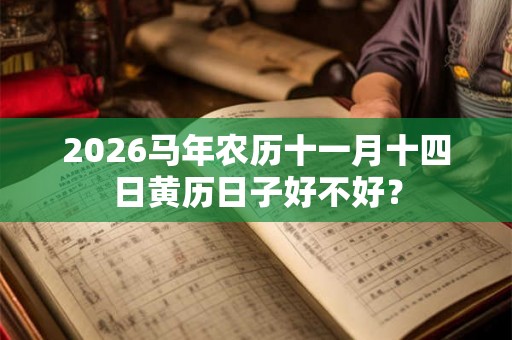 2026马年农历十一月十四日黄历日子好不好？