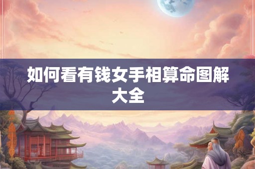 如何看有钱女手相算命图解大全 如何看有钱女手相算命图解大全