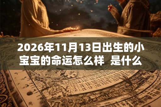 2026年11月13日出生的小宝宝的命运怎么样  是什么命
