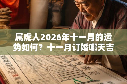 属虎人2026年十一月的运势如何？十一月订婚哪天吉利？