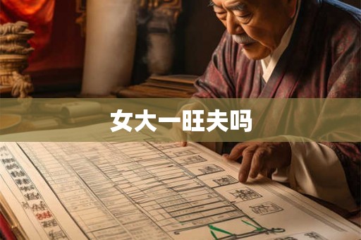 女大一旺夫吗