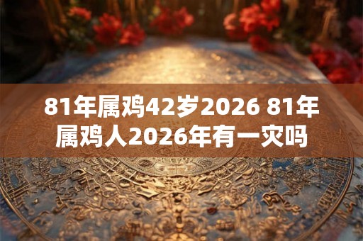 81年属鸡42岁2026 81年属鸡人2026年有一灾吗 81年属鸡42岁2026 81年属鸡人2026年有一灾吗