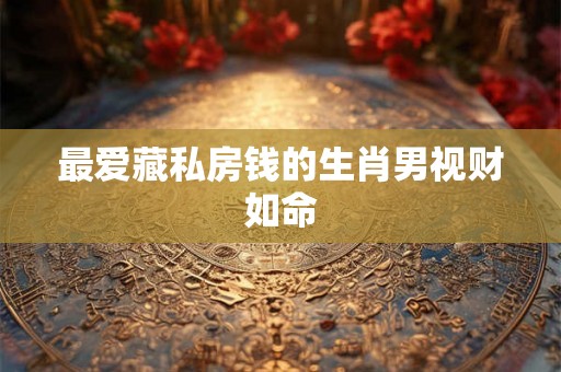 最爱藏私房钱的生肖男视财如命 最爱藏私房钱的生肖男视财如命