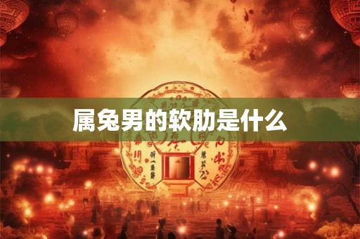 属兔男的软肋是什么