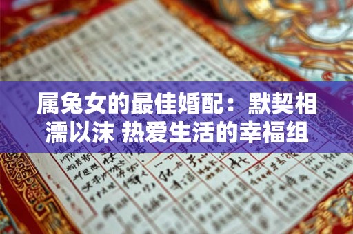 属兔女的最佳婚配：默契相濡以沫 热爱生活的幸福组合