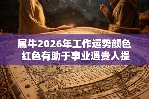 属牛2026年工作运势颜色 红色有助于事业遇贵人提发展