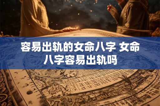 容易出轨的女命八字 女命八字容易出轨吗 容易出轨的女命八字 女命八字容易出轨吗