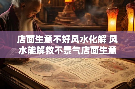 店面生意不好风水化解 风水能解救不景气店面生意