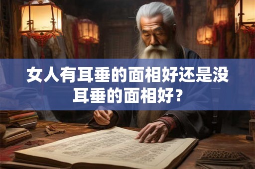 女人有耳垂的面相好还是没耳垂的面相好？