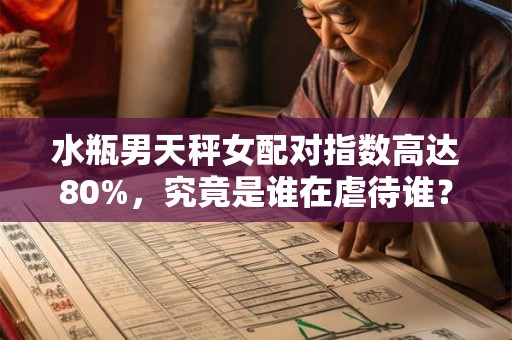 水瓶男天秤女配对指数高达80%，究竟是谁在虐待谁？
