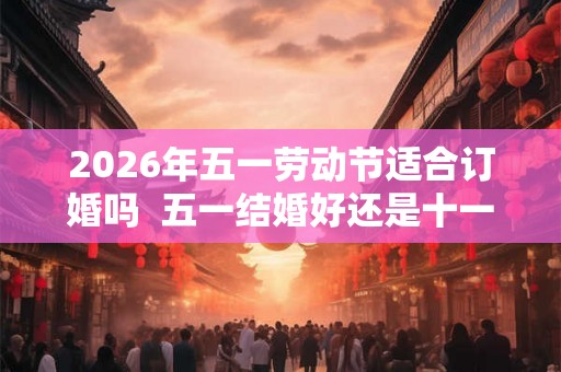 2026年五一劳动节适合订婚吗  五一结婚好还是十一结婚好