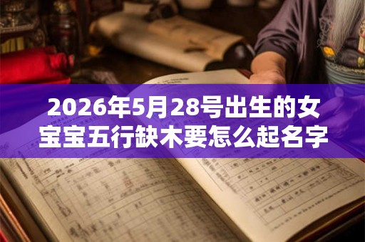 2026年5月28号出生的女宝宝五行缺木要怎么起名字 2026年5月28号出生的女宝宝五行缺木要怎么起名字