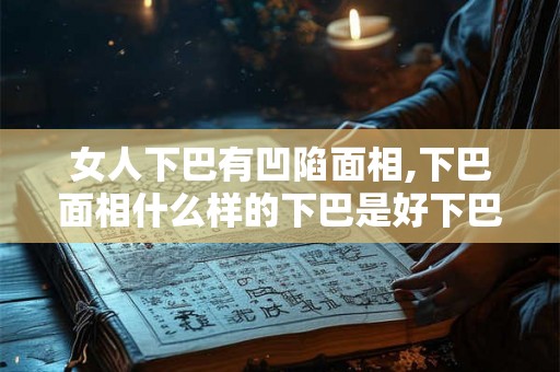 女人下巴有凹陷面相,下巴面相什么样的下巴是好下巴
