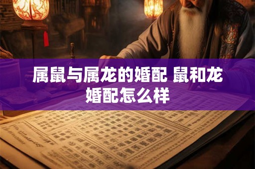 属鼠与属龙的婚配 鼠和龙婚配怎么样