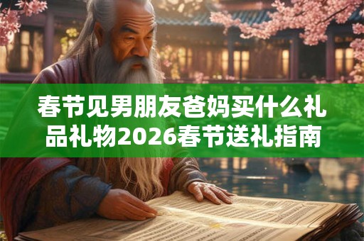 春节见男朋友爸妈买什么礼品礼物2026春节送礼指南 春节见男朋友爸妈买什么礼品礼物2026春节送礼指南